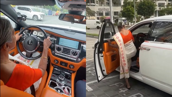 72 year old maniamma drives rolls Royce
