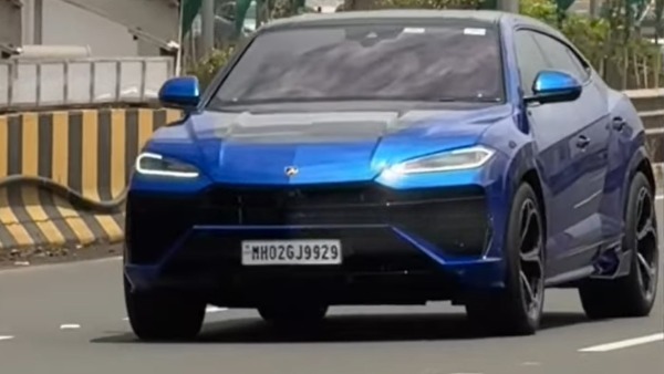 Cricket Legend Sachin Tendulkar Spotted Driving His Lamborghini Urus S Luxury SUV