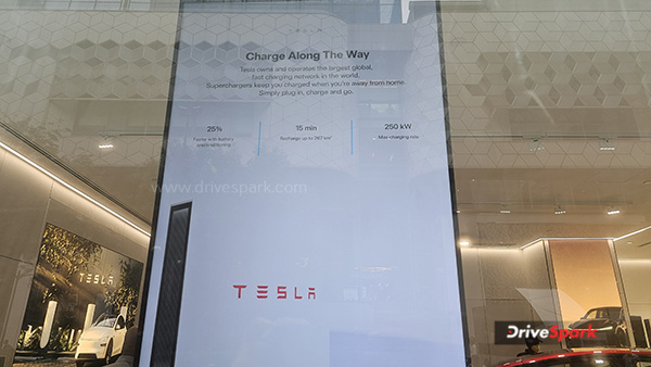 tesla inugrated fist supercharger station