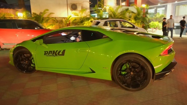 truck driver turned youtuber rajesh drives lamborghini