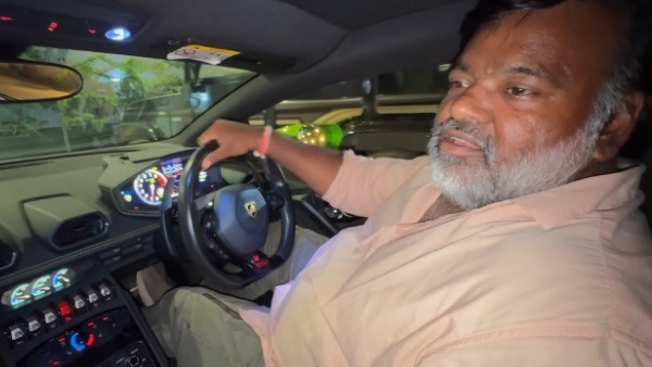 truck driver turned youtuber rajesh drives lamborghini