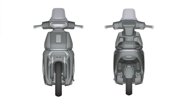 upcoming tvs electric scooter patent image