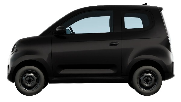 vinfast minio green ev side design