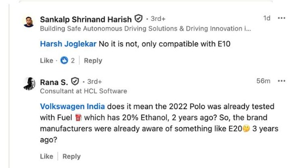 Volkswagen Polo Compatible With E20 Petrol Says Brand