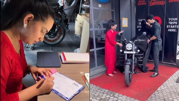 wife gifted classic 350 to husband