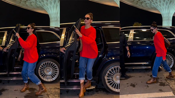 Deepika Padukone spotted in Maybach gls 600