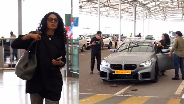 naga Chaitanya spotted in bmw m2 with sobhita naga Chaitanya spotted in bmw m2 with sobhita