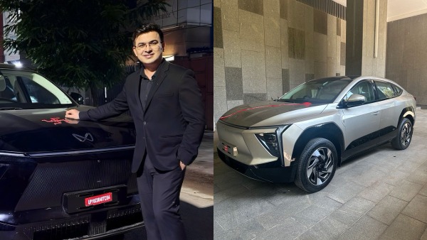tv anchor shubhankar Mishra buys Mahindra xev 9e