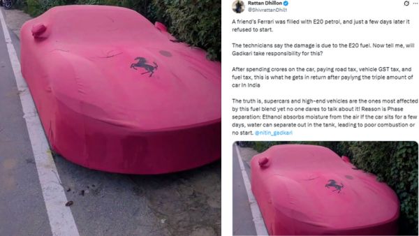 ferrari e20 issue gadkari