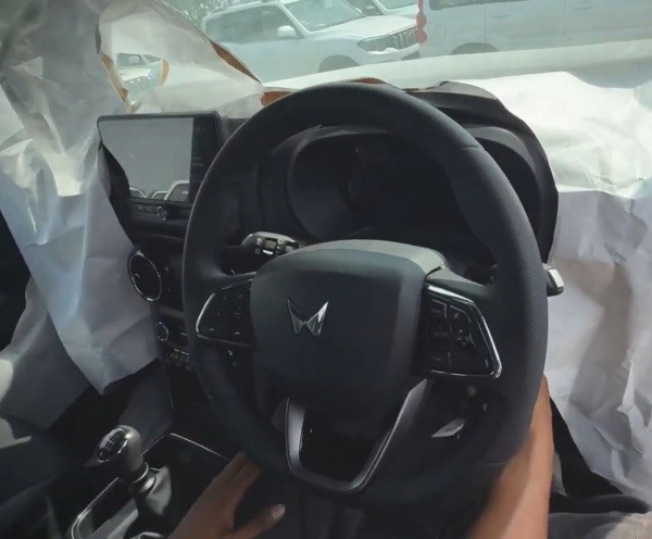 mahindra thar facelift spy pics