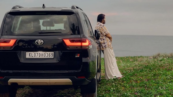 mammootty spotted with Toyota land cruiser 300 mammootty spotted with Toyota land cruiser 300