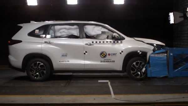 Maruti Invicto MPV Bags 5-Star Safety Rating In Bharat NCAP Crash Test