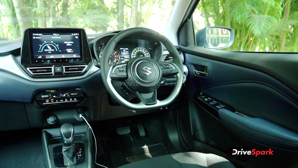 maruti suzuki baleno interior