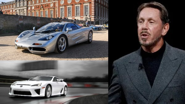 World s Richest Man Larry Ellison Exotic Car Collection