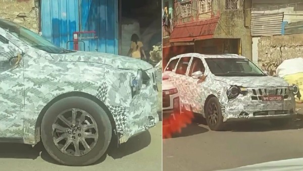 Mahindra xuv 700 spy images