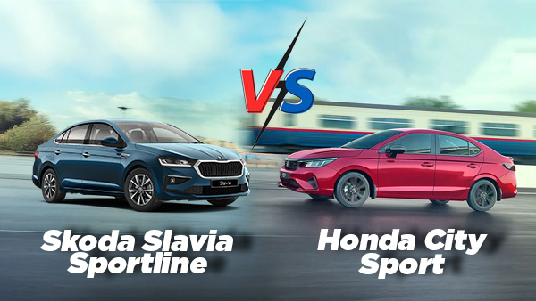 Honda City Sport vs Skoda Slavia Sportline