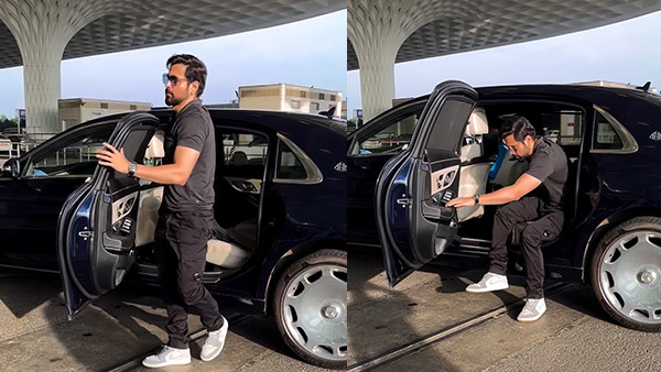 Emraan Hashmi spotted in Mercedes benz S560