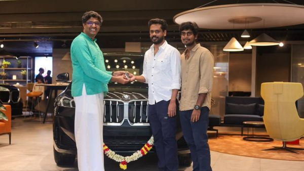 abishan jeevinth bmw gift tourist family producer