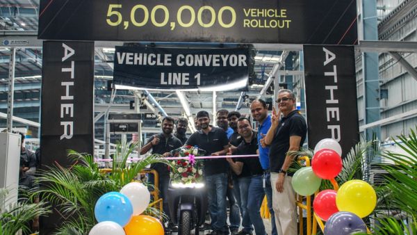 ather 5 lakh production milestone