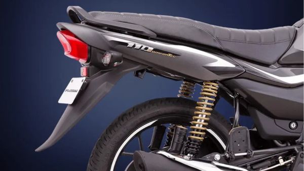 bajaj platina 110 rear end