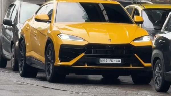 Indian Cricketer Hardik Pandya Spotted In New Lamborghini Urus SE Luxury SUV Indian Cricketer Hardik Pandya Spotted In New Lamborghini Urus SE Luxury SUV
