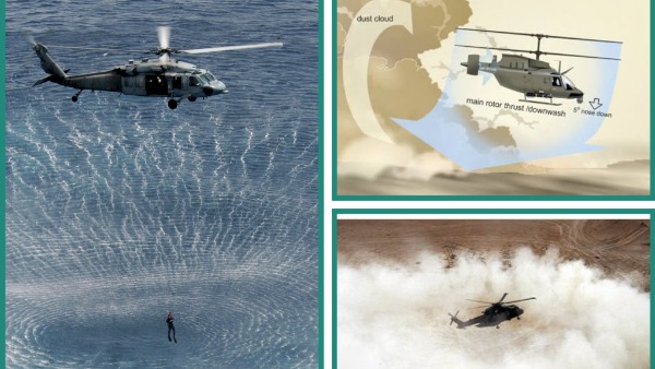 helicopter landing downwash effect helicopter landing downwash effect