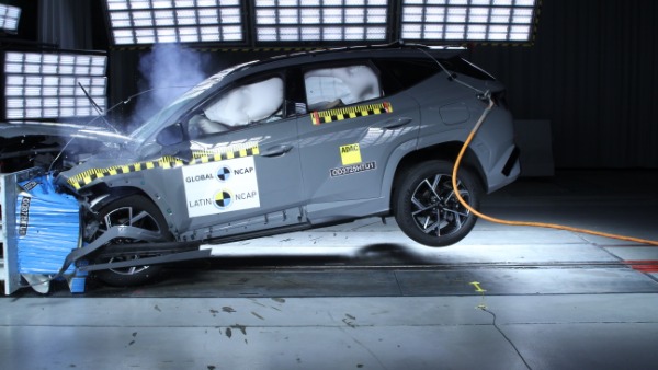 Hyundai Tucson achieved five star rating