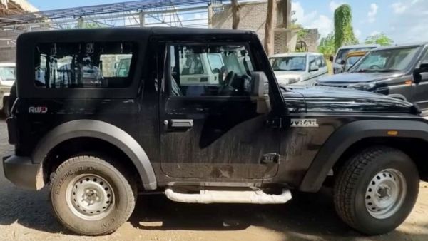 mahindra thar facelift base variant side