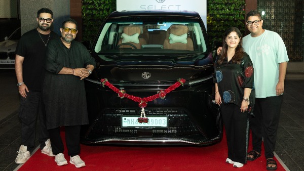 Music Maestro Shankar Mahadevan Buys MG M9 Electric Luxury MPV