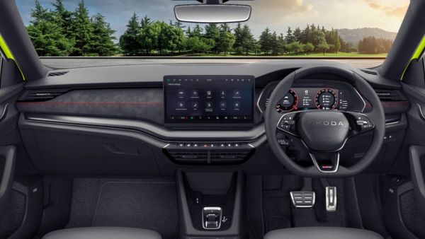 skoda octavia rs interior