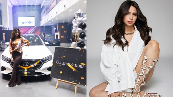 soundarya sharma e class benz