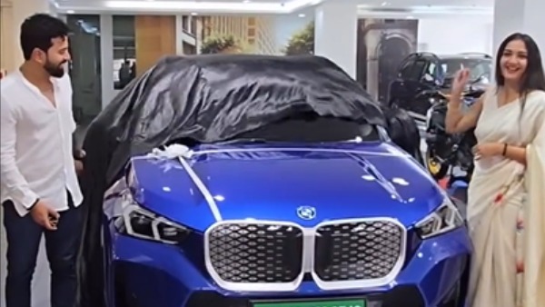 Surabhi Santoshs husband gifts her a BMW