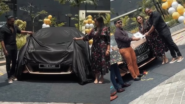 Vidhu prathap buys bmw 5 series