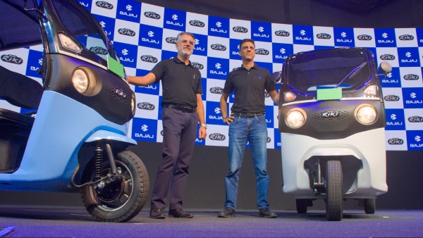 bajaj riki e-rickshaw launched