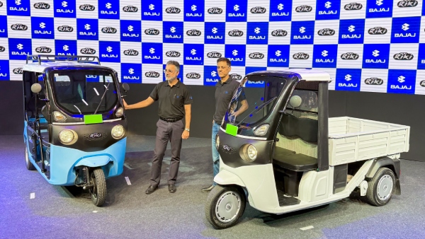bajaj riki e-rickshaw launched