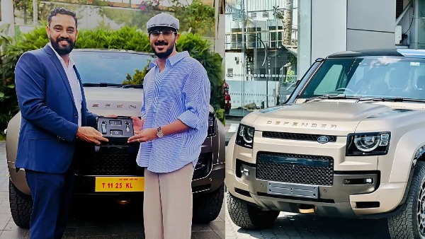 Dulquer Salman Added New Defender Octa To Garage Images Inside