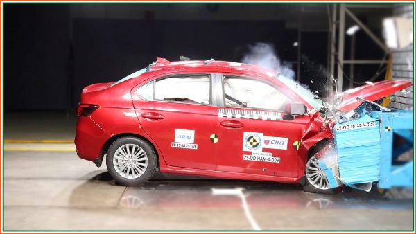 Honda Amaze 3rd Gen Bharat Ncap 5 Star Rating
