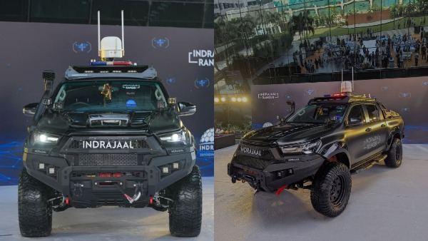India Launches Country s First Anti-Drone Patrol Vehicle Indrajaal Ranger