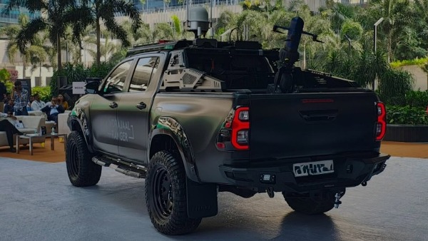 India Launches Country s First Anti-Drone Patrol Vehicle Indrajaal Ranger