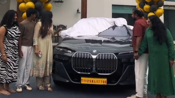 Jos Alukkas MD Varghese Alukkas Buys BMW 7 Series Luxury Sedan