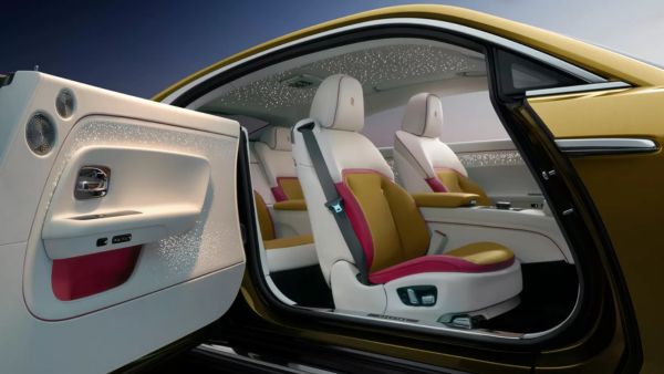 rolls-royce spectre ev cabin side