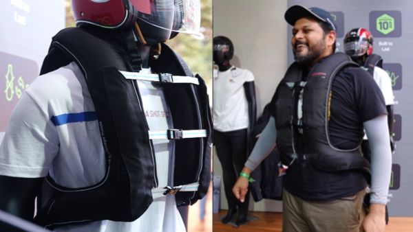 royal enfield airbag vest