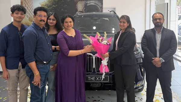 Actress Sheelu Abraham Brings Home New Bmw x7 Images Goes Viral