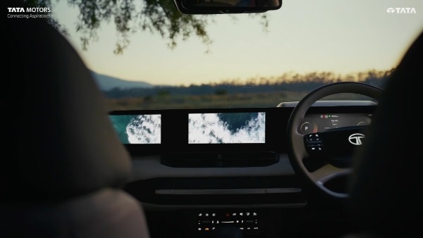 tata sierra interior teased