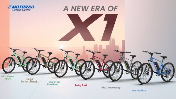 updated emotorad x1 e-cycle launched