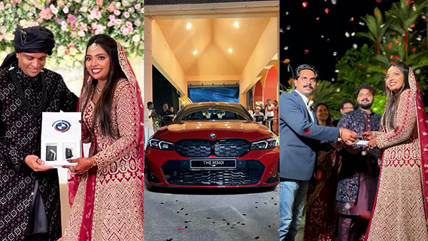 groom gifts bride luxury car