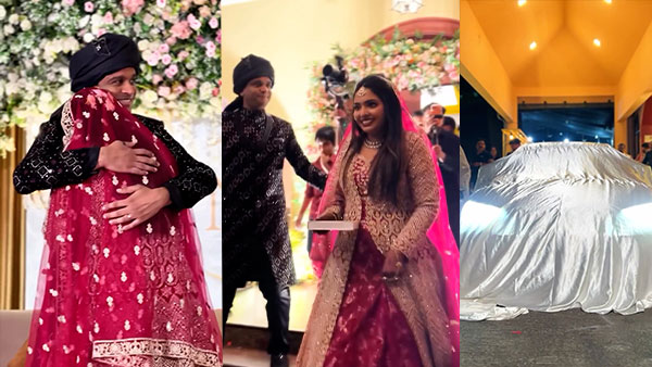 groom gifts bride luxury car