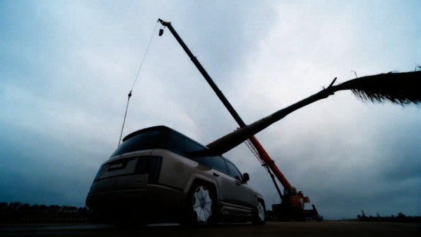 BYD YangWang U8L SUV Palm Tree Drop Test Goes Viral
