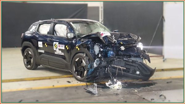 E Vitara Bharat Ncap Crash Test Result 5 Star Rating