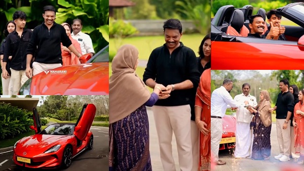 Maharani Wedding Owner Riyas Brings Home New Mg Cyberster